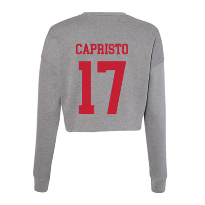 Seattle - NCAA Softball : Oona Capristo - Women's Cropped Crew Fleece-1