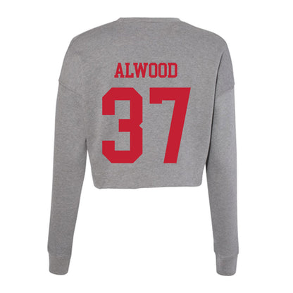 Seattle - NCAA Baseball : Luke Alwood - Women's Cropped Crew Fleece-1