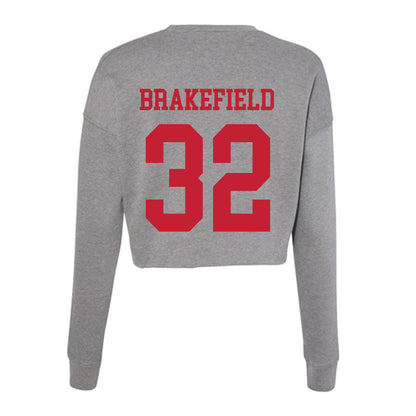 Seattle - NCAA Women's Soccer : Kyla Brakefield - Women's Cropped Crew Fleece-1