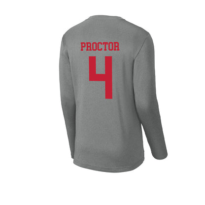 Seattle - NCAA Women's Basketball : Fia Proctor - Activewear Long Sleeve T-Shirt-1