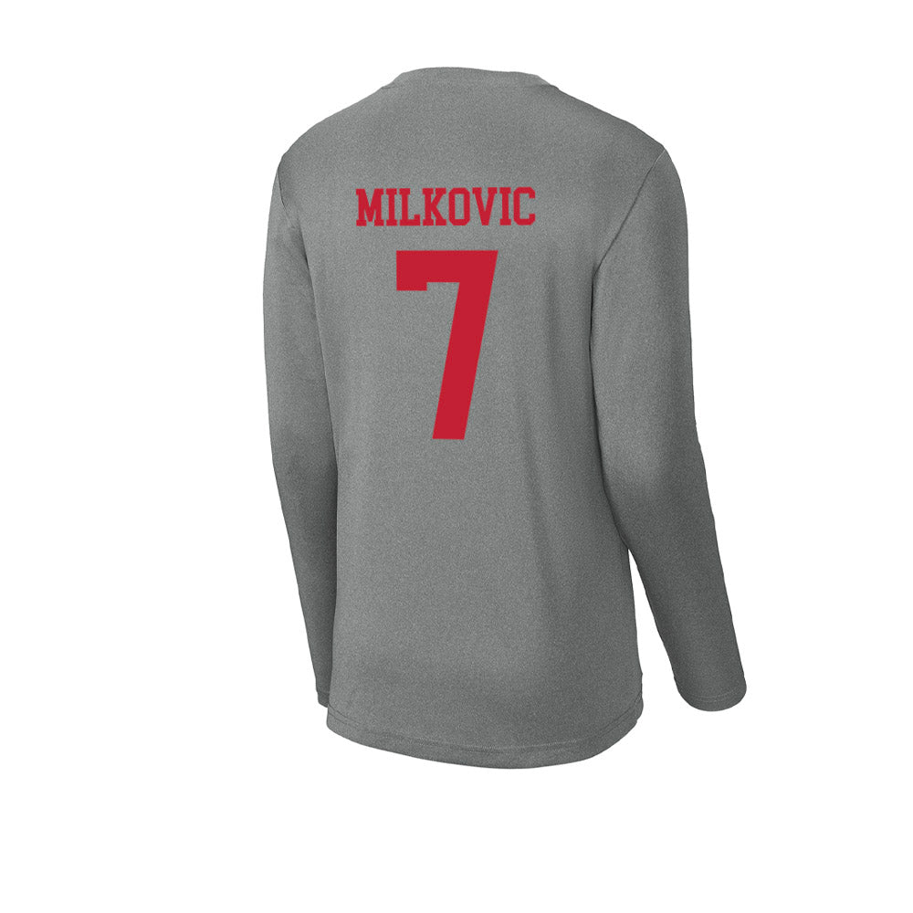 Seattle - NCAA Women's Basketball : Lucija Milkovic - Activewear Long Sleeve T-Shirt-1