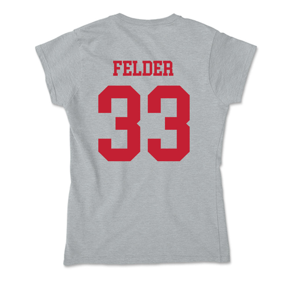 Seattle - NCAA Men's Basketball : Brock Felder - Soft Style Women’s T-Shirt-1