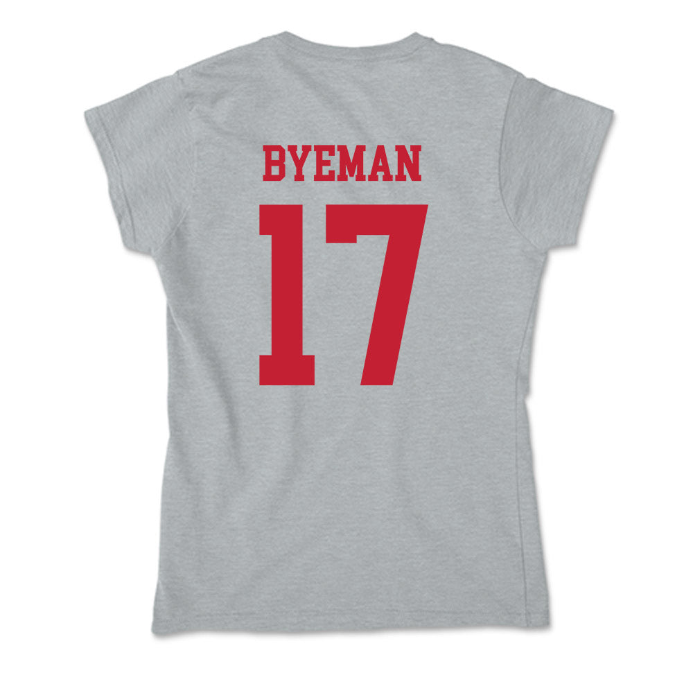 Seattle - NCAA Women's Soccer : Jaelyn Byeman - Soft Style Women’s T-Shirt-1
