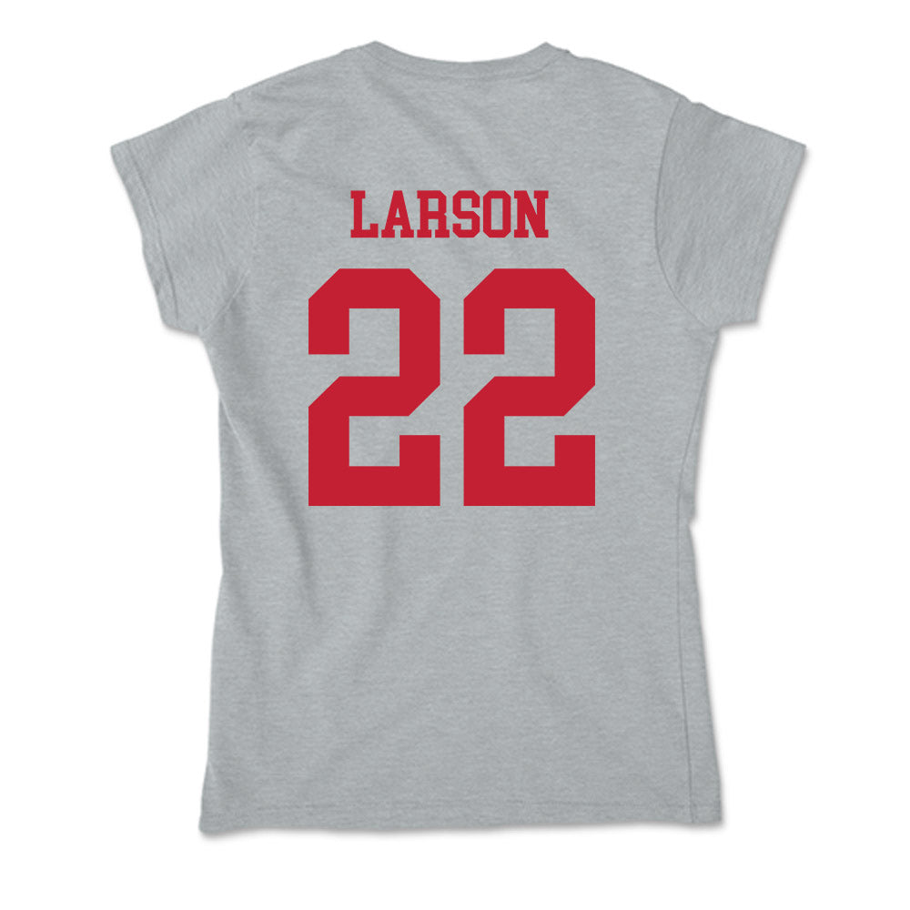 Seattle - NCAA Women's Basketball : Lucy Larson - Soft Style Women’s T-Shirt-1