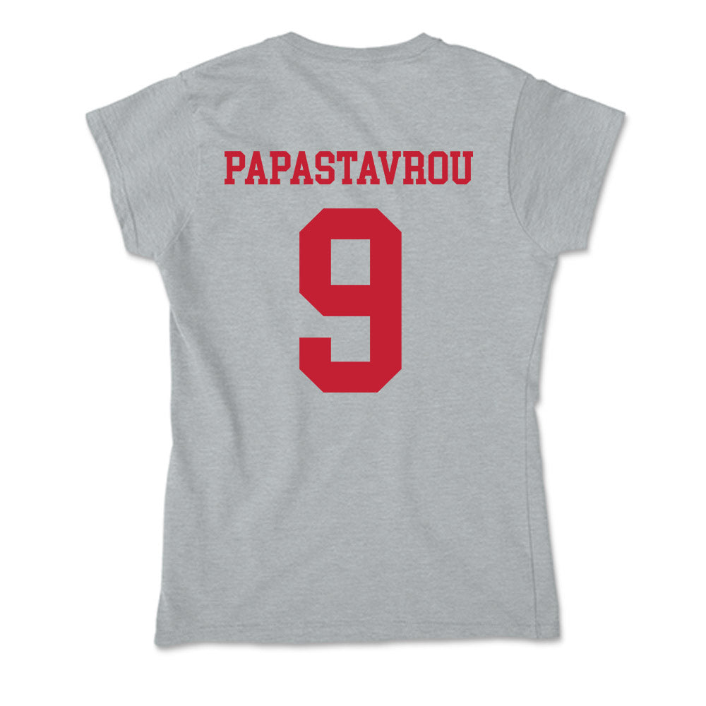 Seattle - NCAA Men's Basketball : Stratos Papastavrou - Soft Style Women’s T-Shirt-1