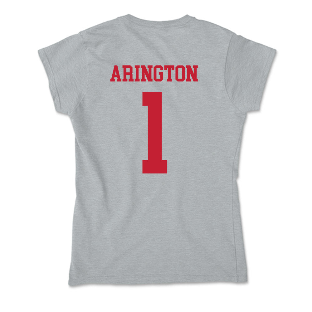 Seattle - NCAA Men's Basketball : Maleek Arington - Soft Style Women’s T-Shirt-1