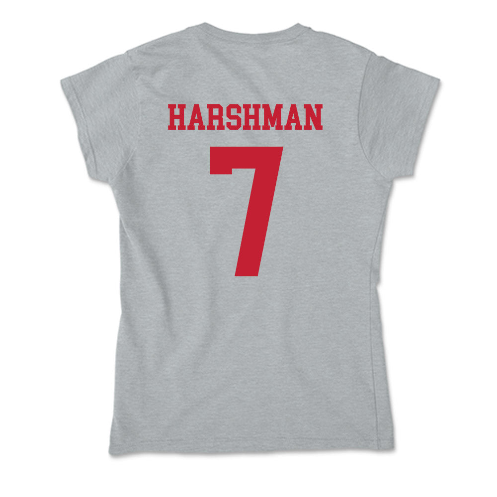 Seattle - NCAA Men's Basketball : Jeremiah Harshman - Soft Style Women’s T-Shirt-1