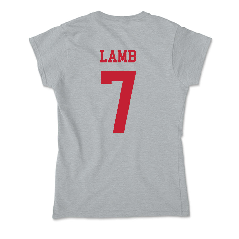Seattle - NCAA Women's Soccer : Alana Lamb - Soft Style Women’s T-Shirt-1