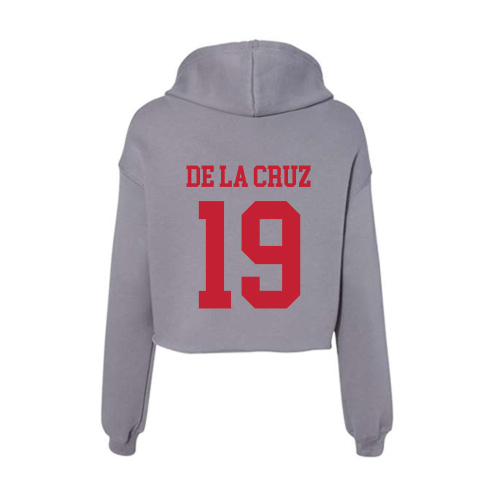 Seattle - NCAA Women's Soccer : Emma de la Cruz - Women's Crop Fleece Hoodie-1