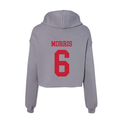 Seattle - NCAA Softball : Amanda Morris - Women's Crop Fleece Hoodie-1