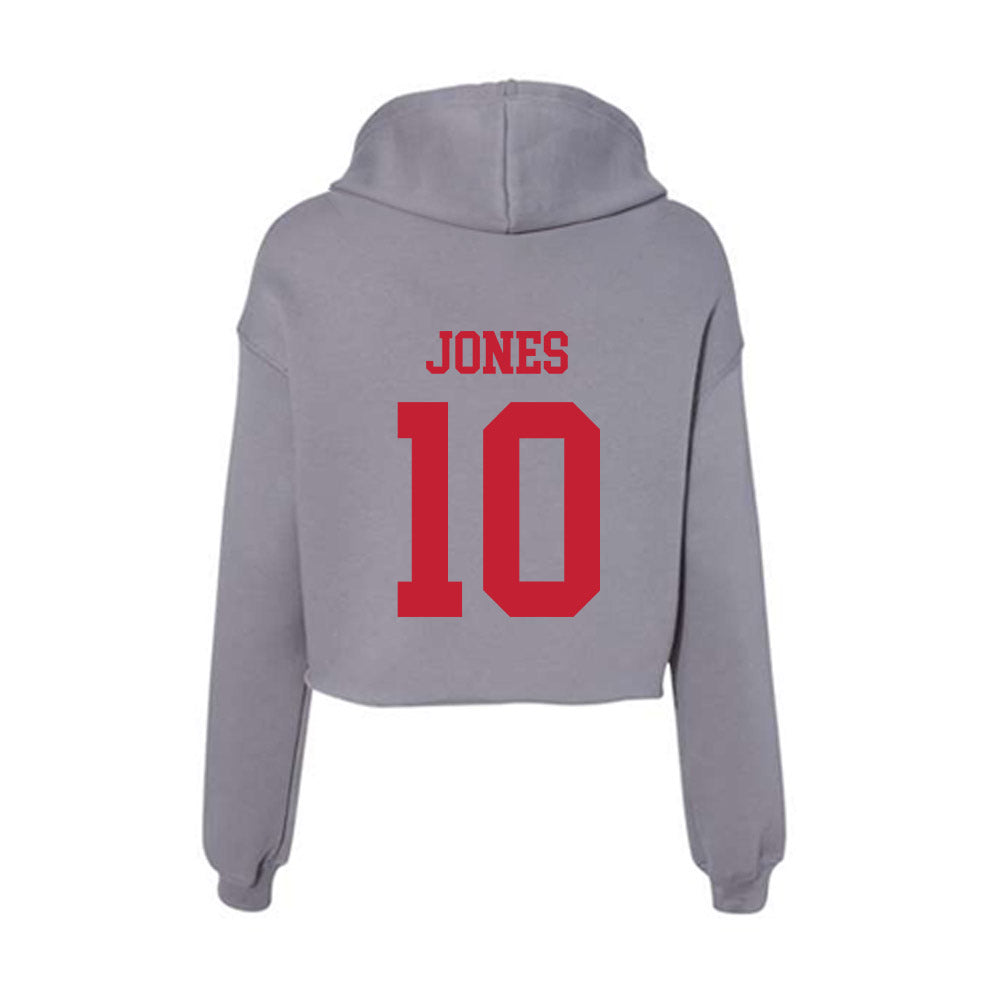 Seattle - NCAA Women's Volleyball : Grace Jones - Women's Crop Fleece Hoodie-1
