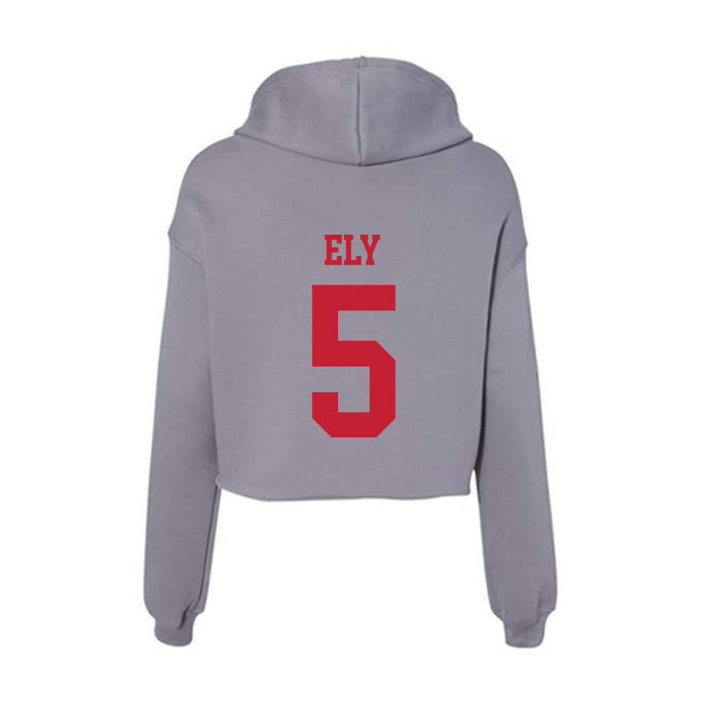 Seattle - NCAA Softball : Bella Ely - Women's Crop Fleece Hoodie-1