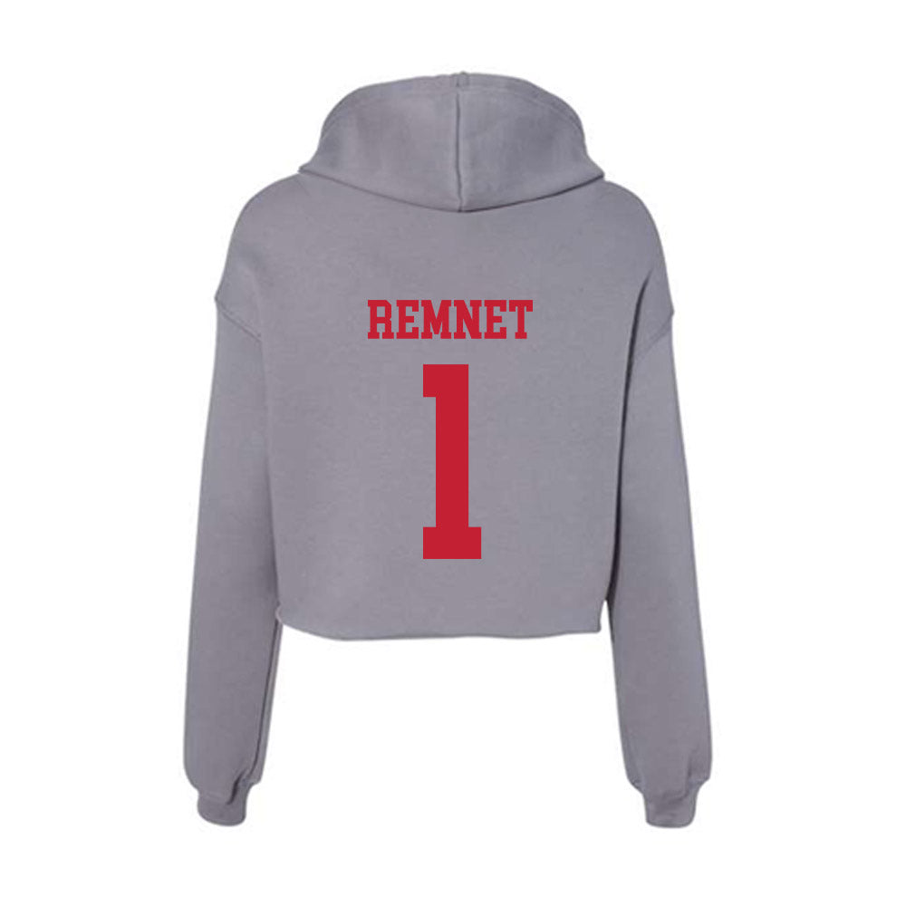 Seattle - NCAA Women's Soccer : Rachael Remnet - Women's Crop Fleece Hoodie-1