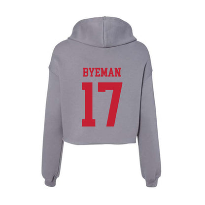 Seattle - NCAA Women's Soccer : Jaelyn Byeman - Women's Crop Fleece Hoodie-1
