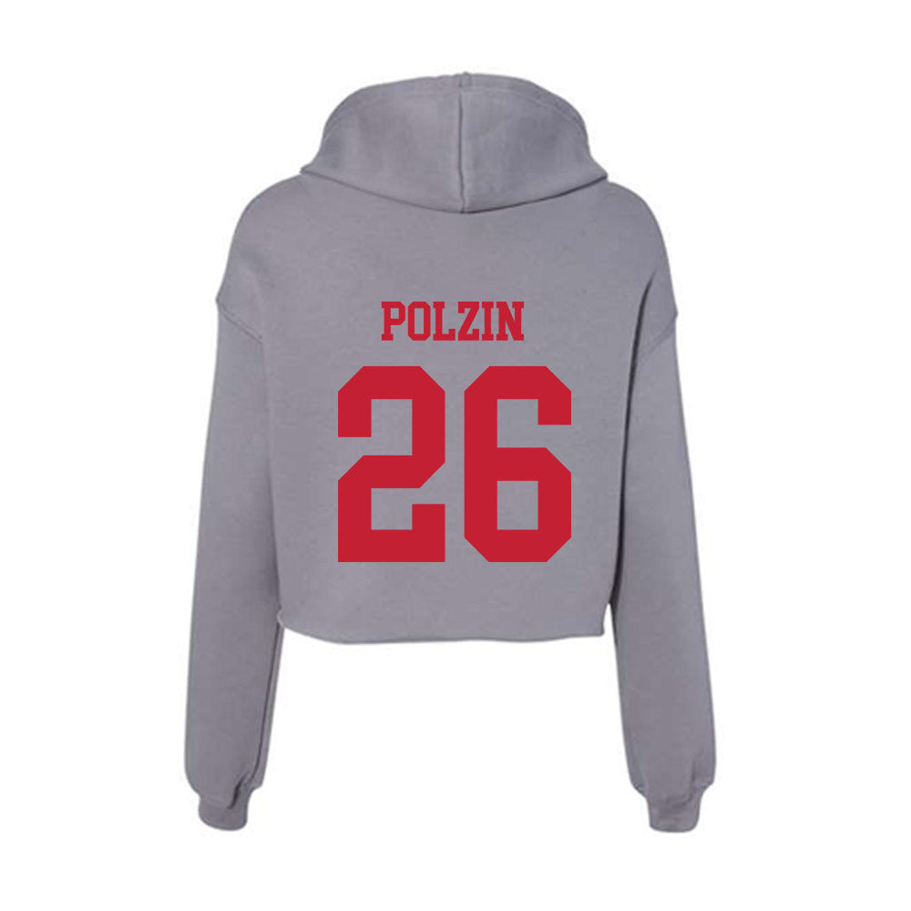 Seattle - NCAA Women's Soccer : Myah Polzin - Women's Crop Fleece Hoodie-1