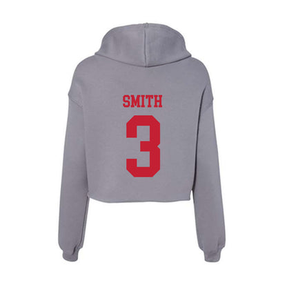 Seattle - NCAA Women's Soccer : Sydnee Smith - Women's Crop Fleece Hoodie-1