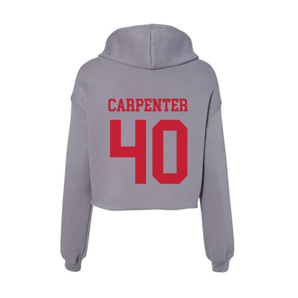 Seattle - NCAA Women's Soccer : Anica Carpenter - Women's Crop Fleece Hoodie-1
