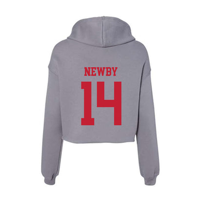 Seattle - NCAA Women's Soccer : Imani Newby - Women's Crop Fleece Hoodie-1