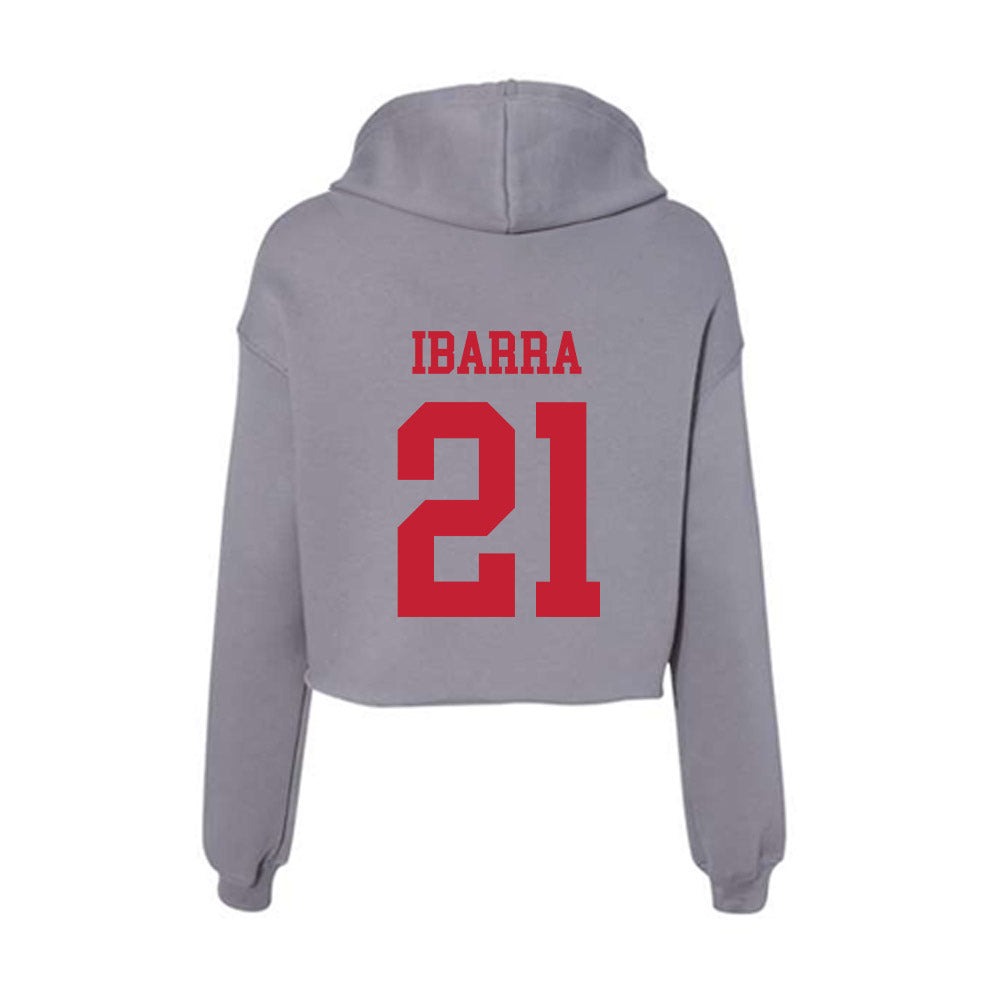 Seattle - NCAA Women's Basketball : Aaliyah Ibarra - Women's Crop Fleece Hoodie-1