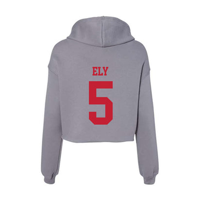 Seattle - NCAA Softball : Bella Ely - Women's Crop Fleece Hoodie-1