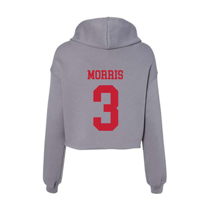 Seattle - NCAA Softball : Mikee Morris - Women's Crop Fleece Hoodie-1