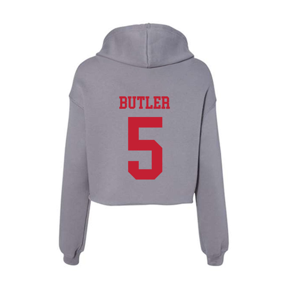 Seattle - NCAA Women's Volleyball : Adee Butler - Women's Crop Fleece Hoodie-1