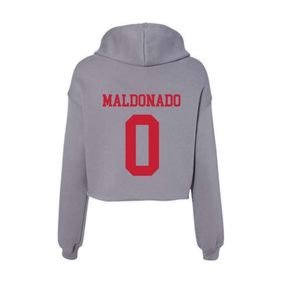 Seattle - NCAA Men's Basketball : Brayden Maldonado - Women's Crop Fleece Hoodie-1