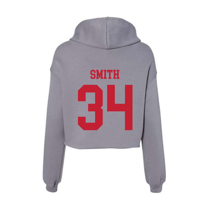 Seattle - NCAA Baseball : Blake Smith - Women's Crop Fleece Hoodie-1