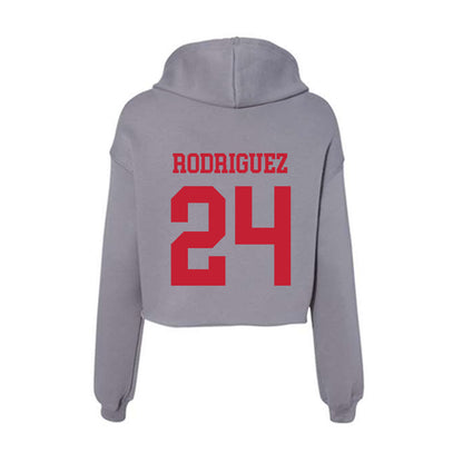 Seattle - NCAA Women's Basketball : Sydnie Rodriguez - Women's Crop Fleece Hoodie-1