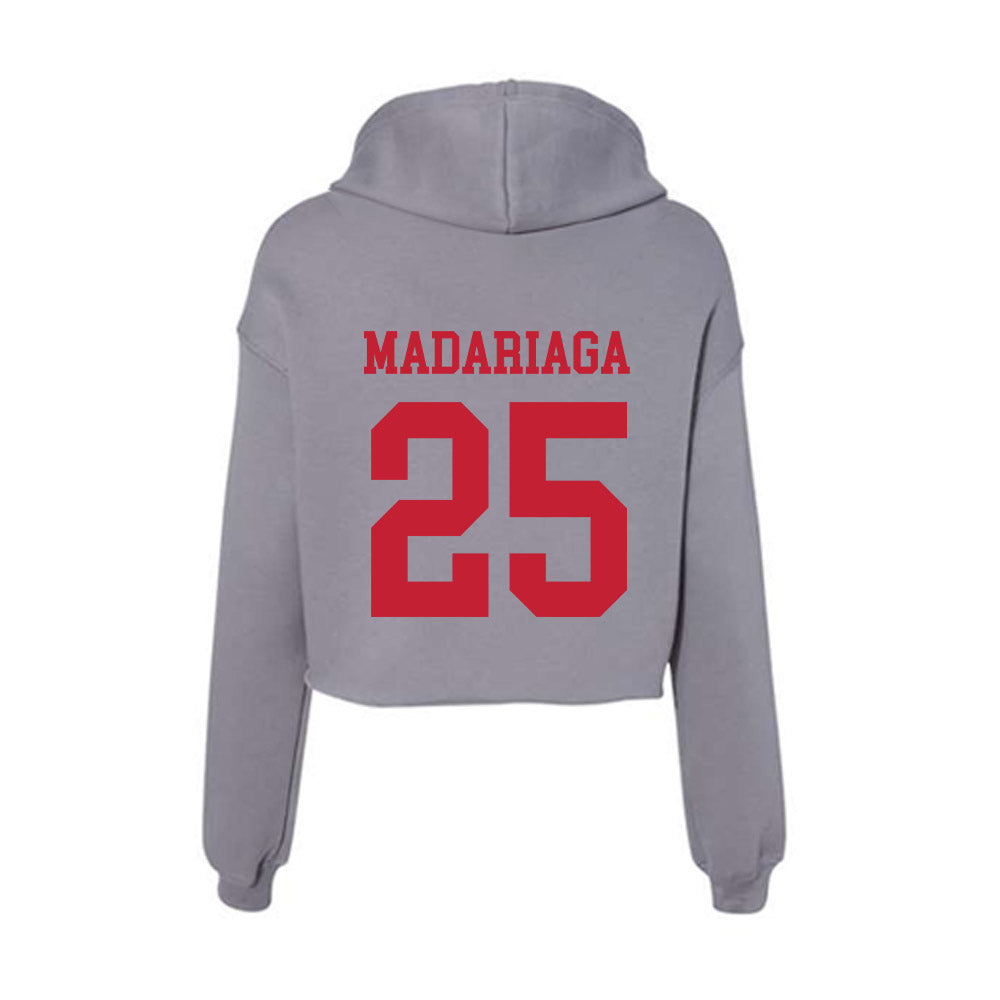 Seattle - NCAA Baseball : Reid Madariaga - Women's Crop Fleece Hoodie-1