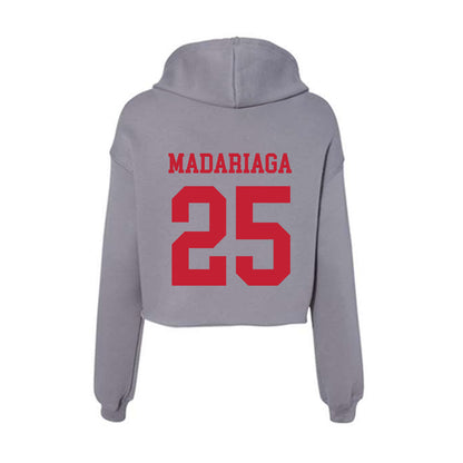 Seattle - NCAA Baseball : Reid Madariaga - Women's Crop Fleece Hoodie-1