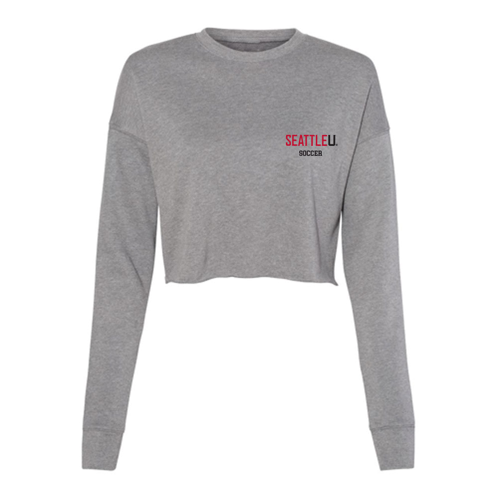 Seattle - NCAA Women's Soccer : Sydnee Smith - Women's Cropped Crew Fleece-0