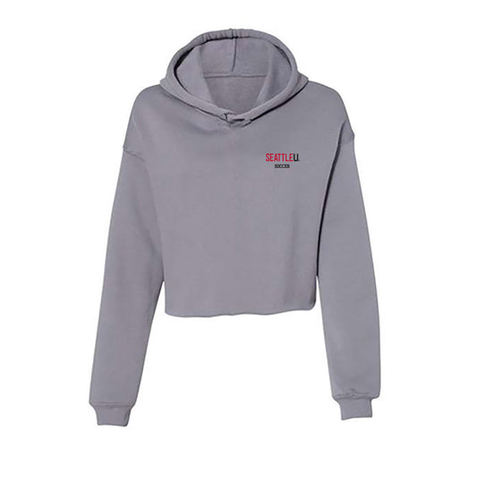 Seattle - NCAA Women's Soccer : Katie Piburn - Women's Crop Fleece Hoodie-0