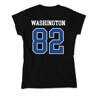 Georgia State - NCAA Football : Kyle Washington - Soft Style Women’s T-Shirt-1