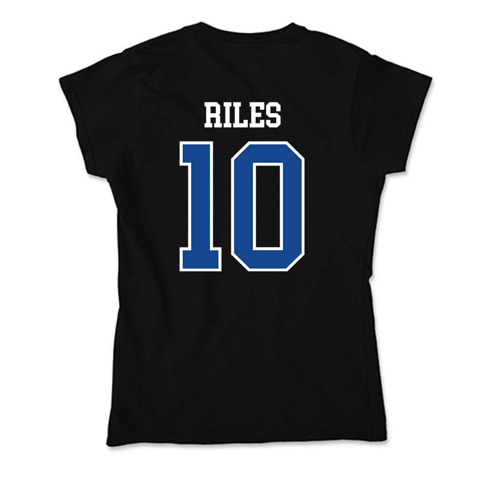 Georgia State - NCAA Football : DJ Riles - Soft Style Women’s T-Shirt-1