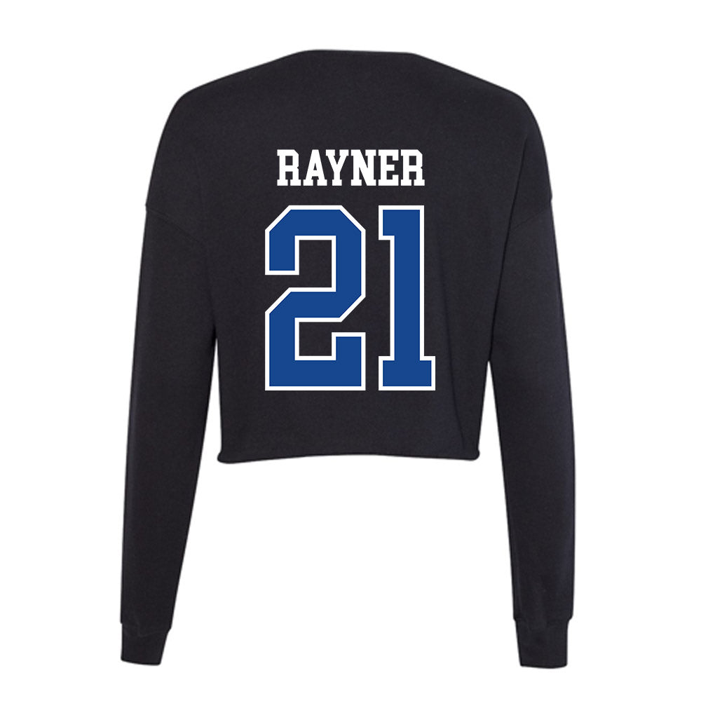 Georgia State - NCAA Softball : Jordan Rayner - Women's Cropped Crew Fleece-1