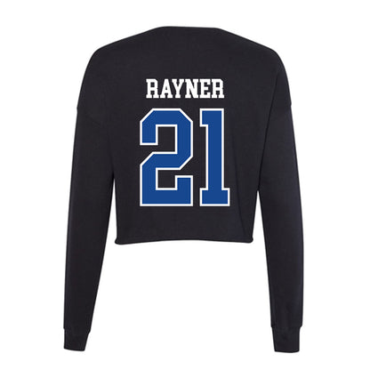 Georgia State - NCAA Softball : Jordan Rayner - Women's Cropped Crew Fleece-1