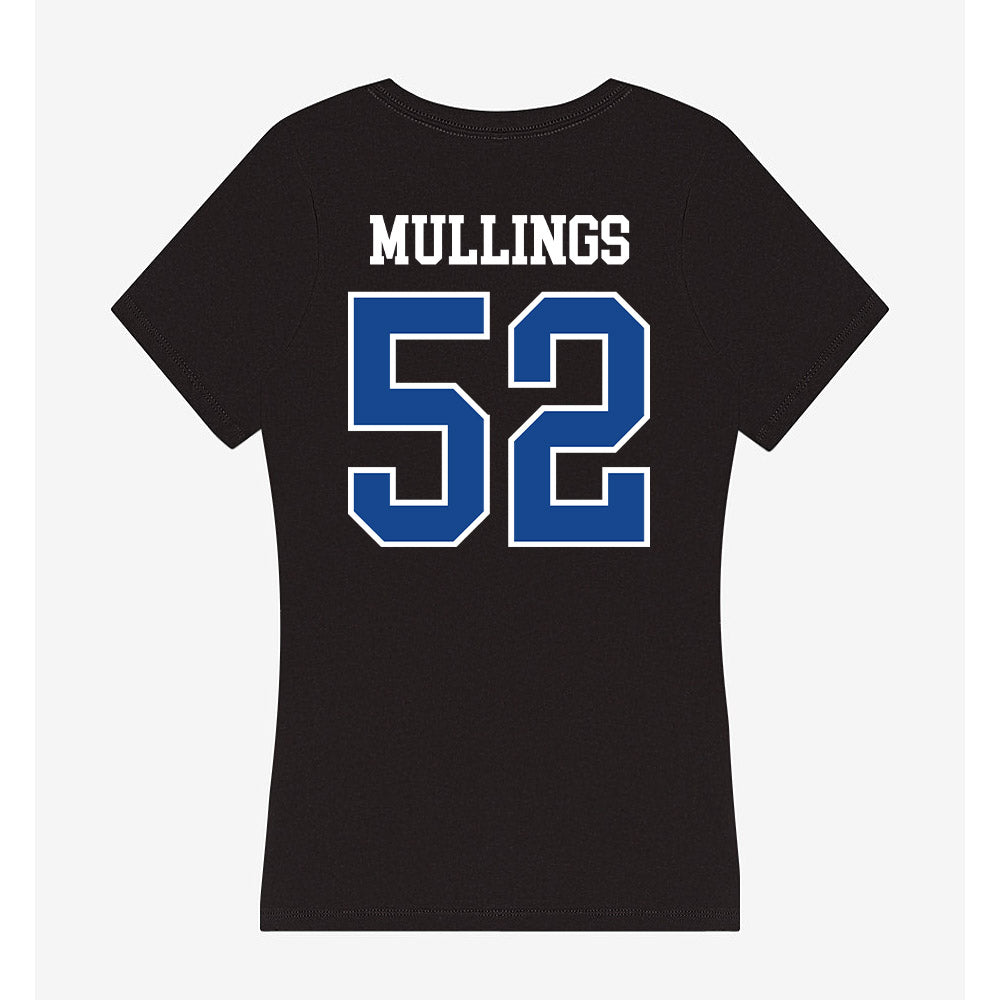 Georgia State - NCAA Football : Alexander Mullings - Women's V-Neck T-Shirt-1
