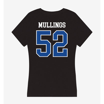Georgia State - NCAA Football : Alexander Mullings - Women's V-Neck T-Shirt-1
