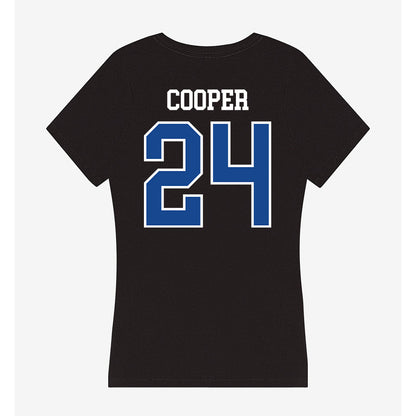 Georgia State - NCAA Football : Ronald Cooper - Women's V-Neck T-Shirt-1