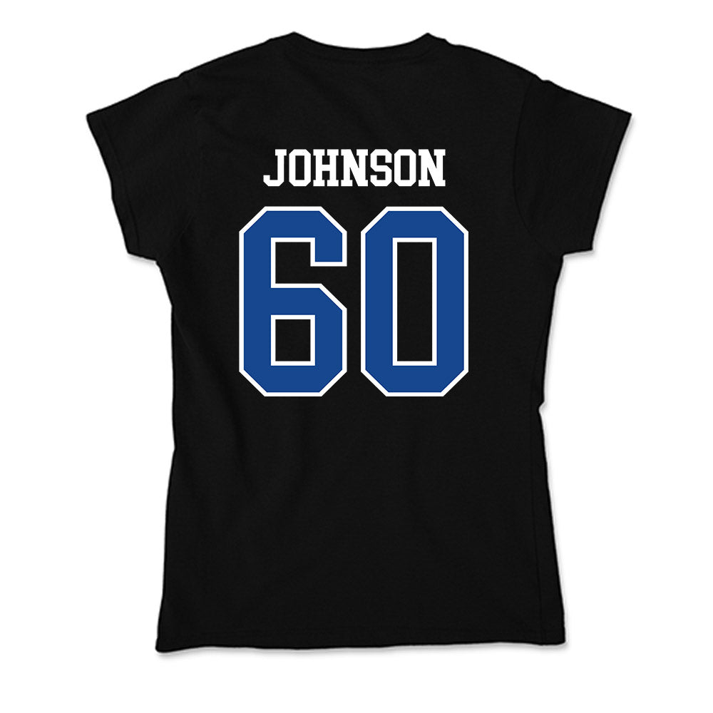 Georgia State - NCAA Football : Dominic Johnson - Soft Style Women’s T-Shirt-1