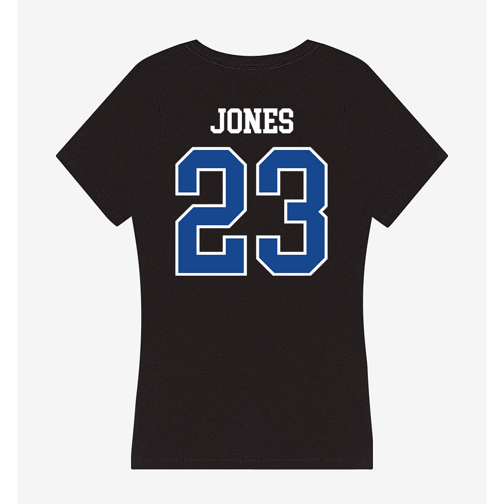 Georgia State - NCAA Football : Jaylen Jones - Women's V-Neck T-Shirt-1