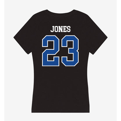 Georgia State - NCAA Football : Jaylen Jones - Women's V-Neck T-Shirt-1