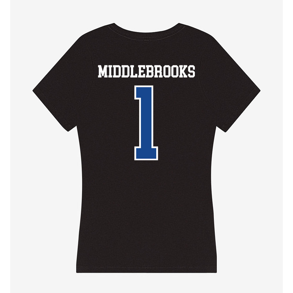 Georgia State - NCAA Softball : Chloe Middlebrooks - Women's V-Neck T-Shirt-1