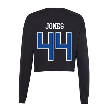 Georgia State - NCAA Football : Jacobi Jones - Women's Cropped Crew Fleece-1