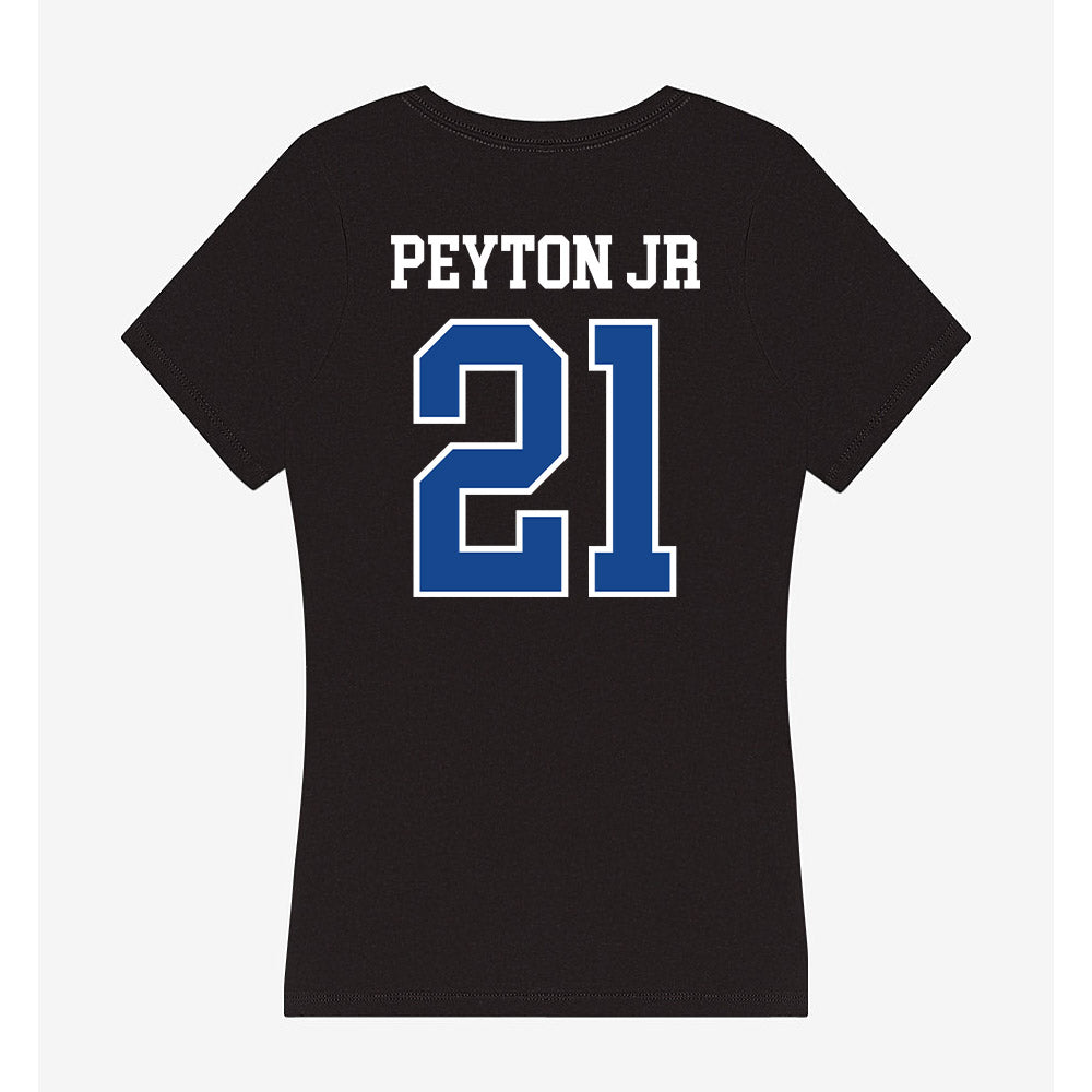 Georgia State - NCAA Football : Tojuan Peyton Jr - Classic Shersey Women's V-Neck T-Shirt-1
