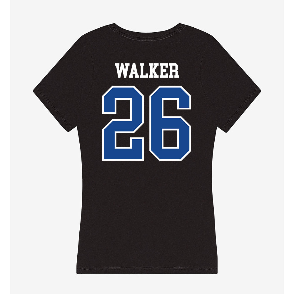Georgia State - NCAA Football : Deuce Walker - Women's V-Neck T-Shirt-1