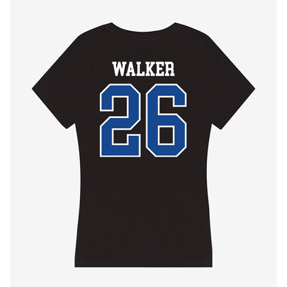 Georgia State - NCAA Football : Deuce Walker - Women's V-Neck T-Shirt-1