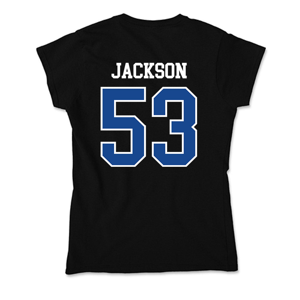Georgia State - NCAA Football : Malik Jackson - Soft Style Women’s T-Shirt-1
