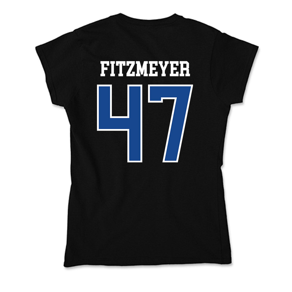 Georgia State - NCAA Football : Michael Fitzmeyer - Soft Style Women’s T-Shirt-1